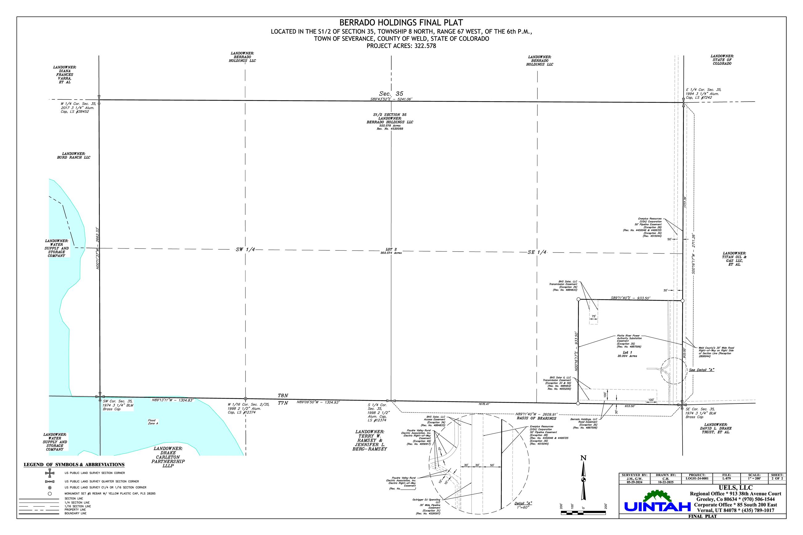 Berrado Holdings Final Plat
