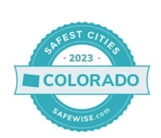 Safest City of Colorado logo