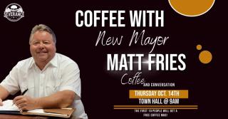 Coffee With Mayor Fries