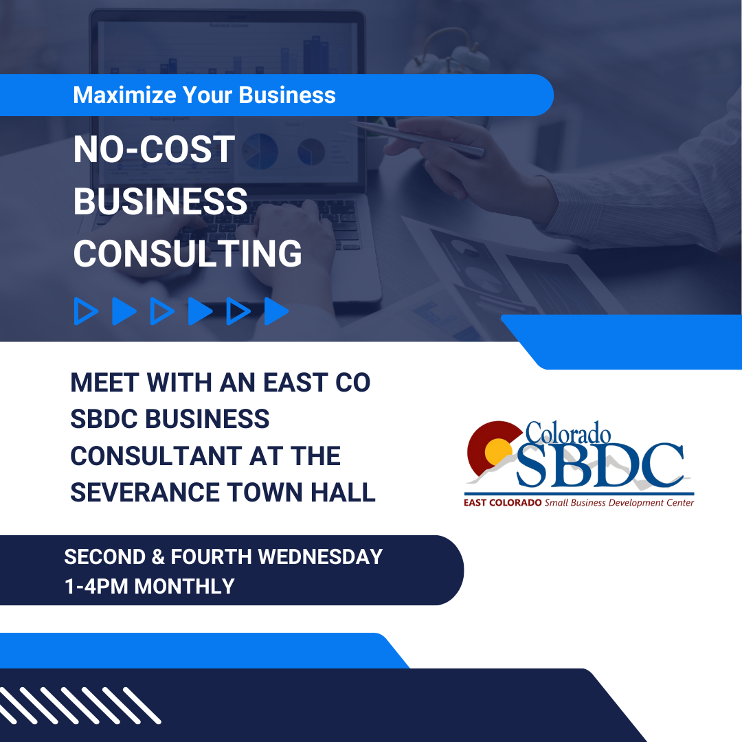 business consulting flyer